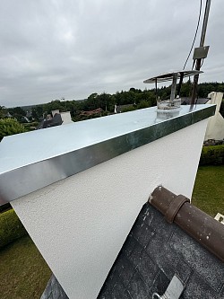 Problème, résolu suite à la pose d’une couverte en zinc