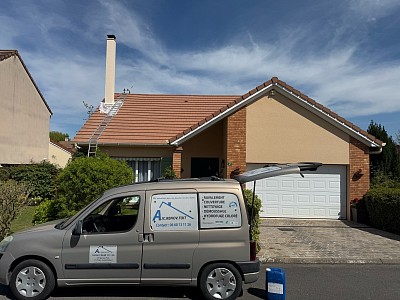 Nettoyage toiture saint Thibault des vignes