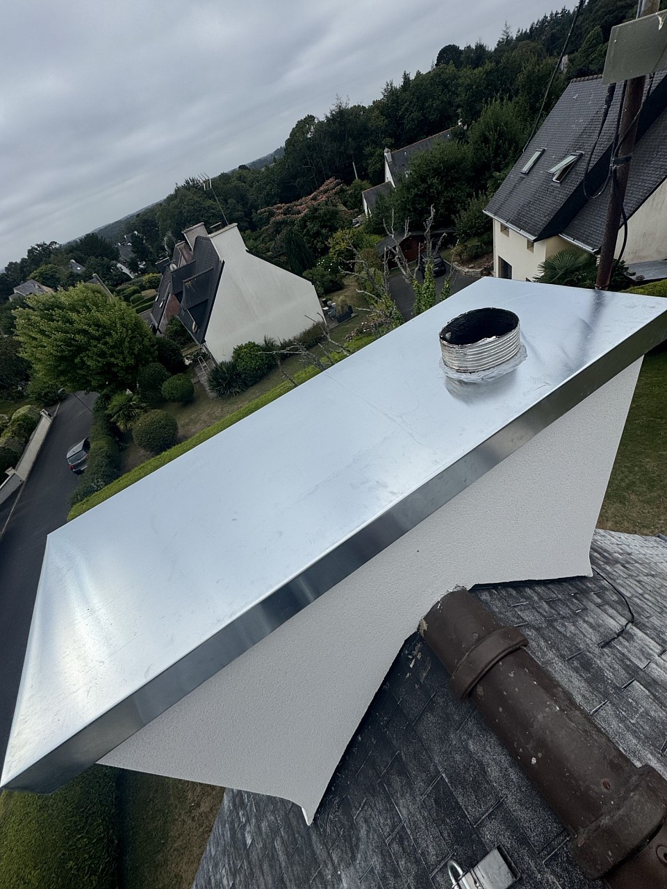 Problème infiltration d’eau par la cheminée